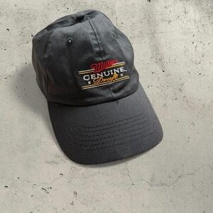 VTG Miller Genuine Draft Dad Hat – Black – One Size.